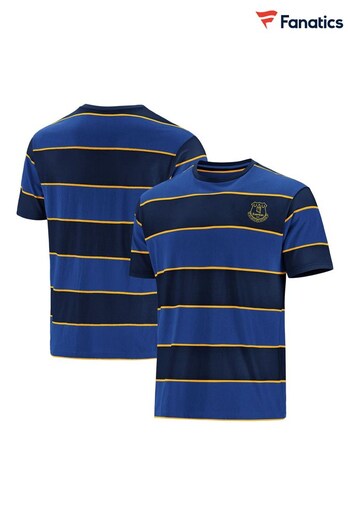 Fanatics Blue Everton Culture Yarn Dye T-Shirt (N22612) | £28