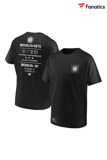 Fanatics NBA Brooklyn Nets Future Black T-Shirt (N22616) | £30