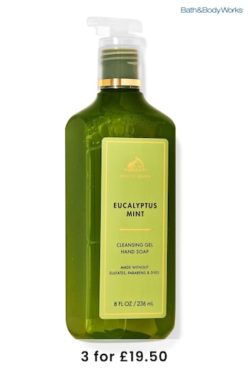 Bath & Body Works Eucalyptus Mint Cleansing Gel Hand Soap 8 fl oz / 236 mL (N22638) | £10