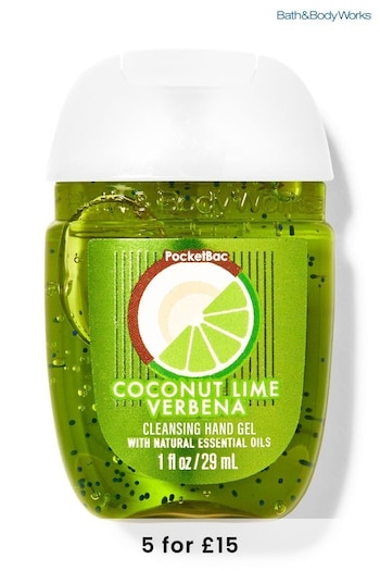 Bath & Body Works Coconut Lime Verbena Cleansing Hand Gel 14.5 oz / 411 g (N22688) | £4