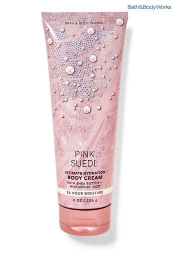Bath & Body Works Pink Suede Ultimate Hydration Body Cream 8 oz / 226 g (N22693) | £18