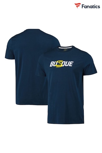 Fanatics Blue Ayrton Senna Busque T-Shirt (N22736) | £28