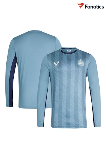 Fanatics Blue Newcastle United Players Long Sleeve Training T-Shirt (N22763) | £52