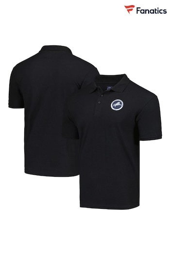 Fanatics Millwall Core Crest Black Polo Shirt (N22771) | £30