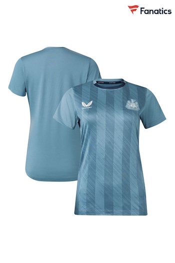 Fanatics Blue Newcastle United Players Training T-Shirt Womens (N22785) | £50