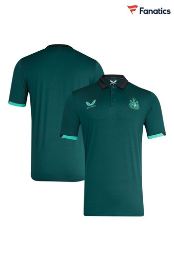 Fanatics Green Newcastle United Players Travel Polo Shirt (N22802) | £48