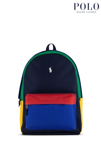 Polo Ralph Lauren Kids Blue Backpack (N22885) | £75