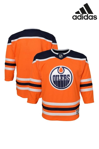 adidas Orange NHL Edmonton Oilers Replica Home Jersey Toddler (N22959) | £37