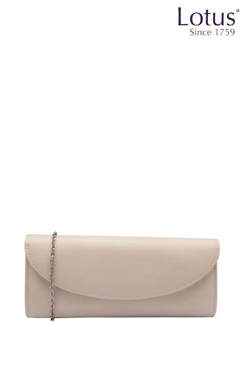 Lotus Nude Clutch Bag with Chain (N23055) | £50