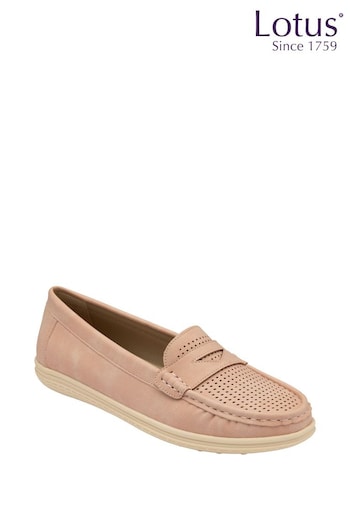 Lotus Pink Loafers (N23285) | £45