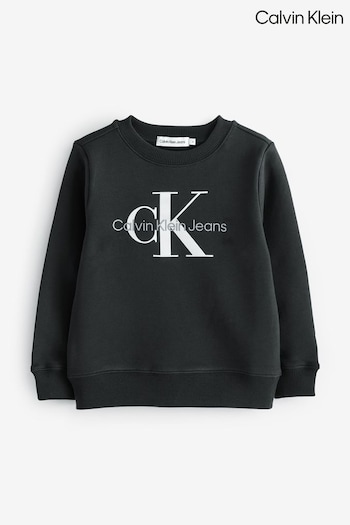 Calvin klein Klein Monogram Black T-Shirt (N23817) | £55