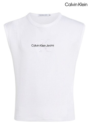 Calvin Klein Monologo Jersey Top (N23826) | £23 - £28
