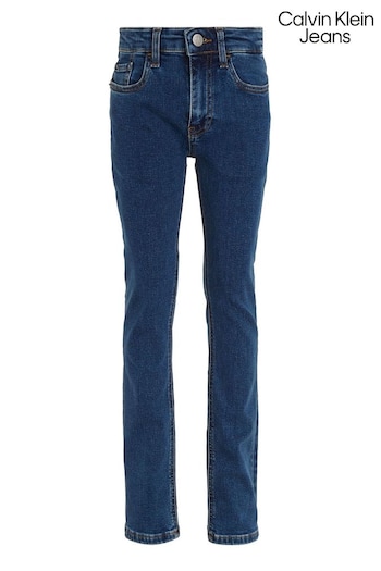 Calvin Klein Jeans plica Slim Blue Denim Jeans plica (N23890) | £55