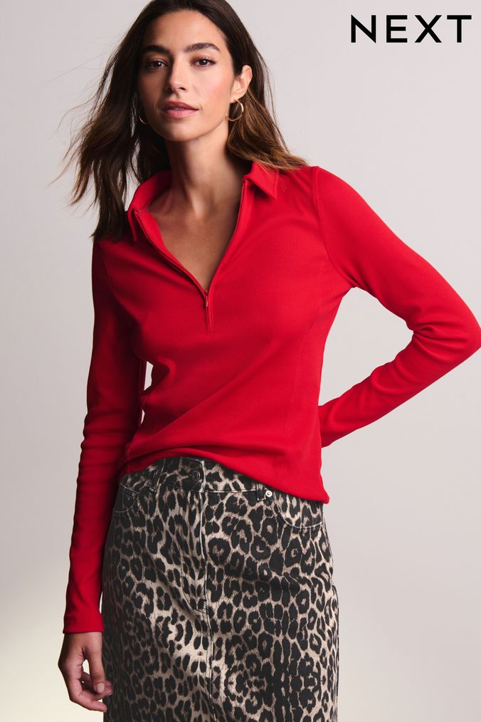 Ladies red tops size 18 outlet