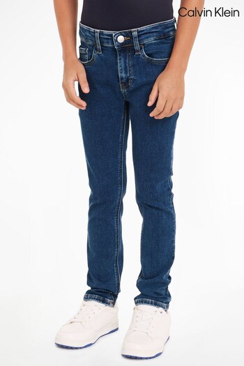 Calvin Klein Slim Blue Denim Jeans (N23934) | £55