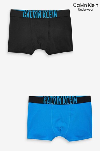 Calvin Klein Blue Trunks 3 Pack (N24007) | £28