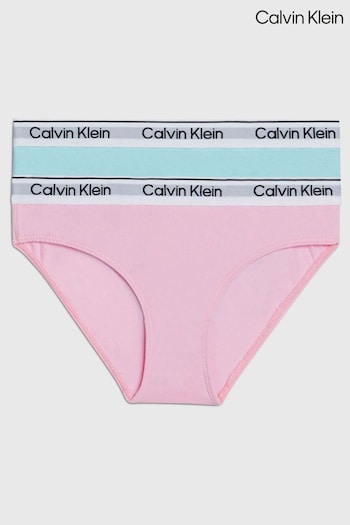Calvin Klein Pink Underwear Bikini Briefs 2 Pack (N24029) | £23