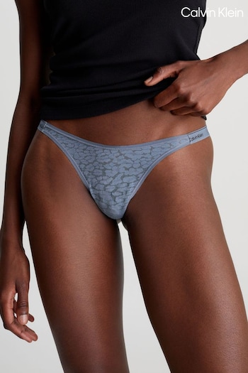 Calvin collection Klein Lace String Thongs (N24108) | £14