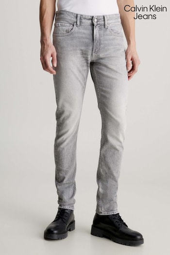 Calvin Klein Slim Grey Taper Jeans (N24166) | £110