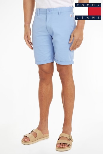 Tommy Jeans Cream Scanton fitted Shorts (N24264) | £55