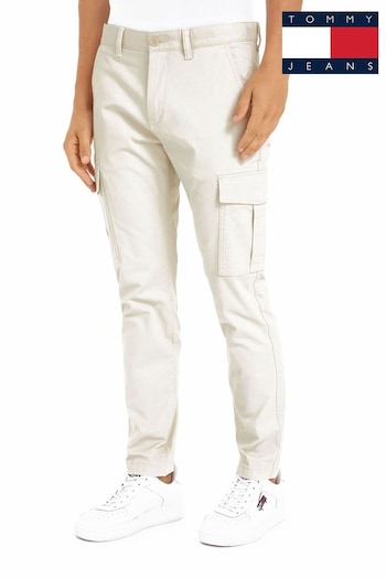 Tommy Jeans Austin Cargo draped Trousers (N24300) | £85