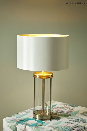 Laura Ashley Antique Brass Harrington Small Table Lamp (N24505) | £100