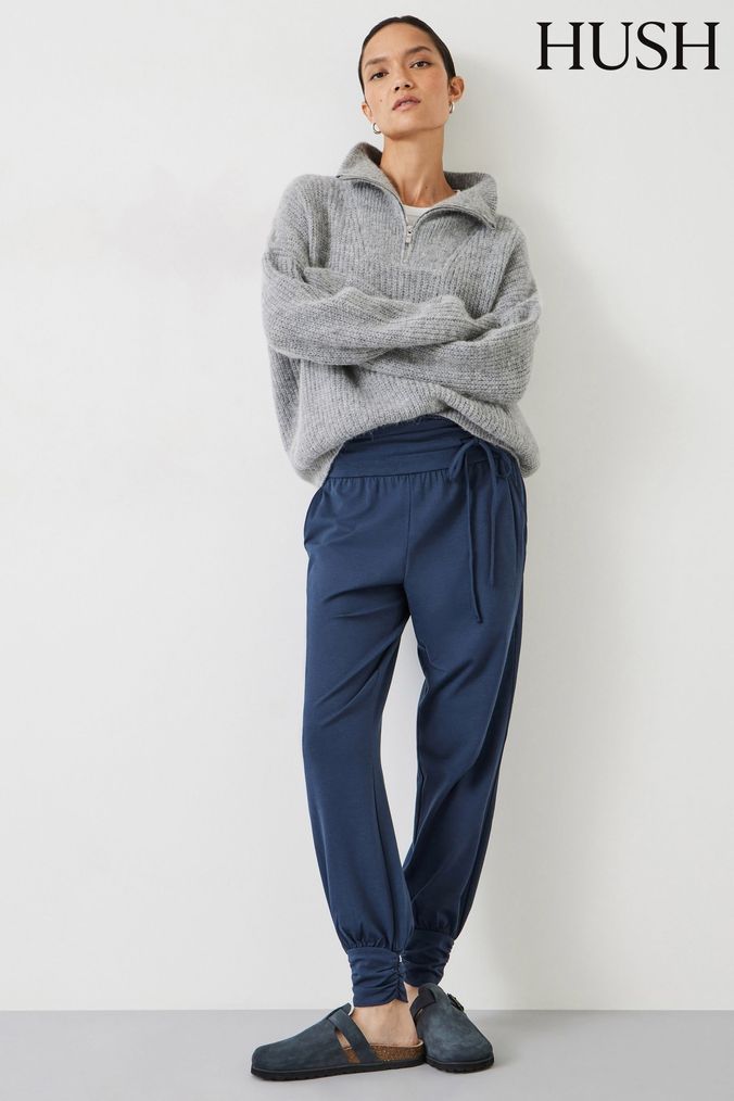 Buy Women s Hush Blue Joggers Online Next UK