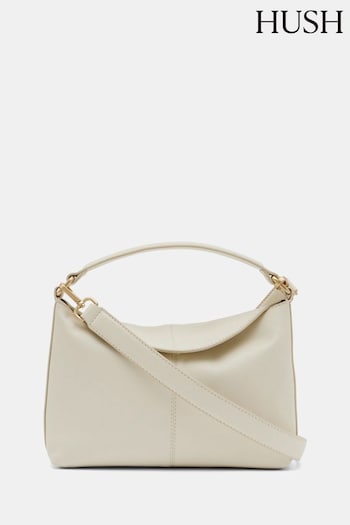 Hush Grey Stevie Magdot Leather Cross-Body Bag (N24569) | £139