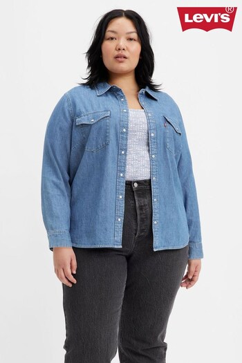 Levi's® Blue Curve Iconic Western Shirt (N24597) | £75