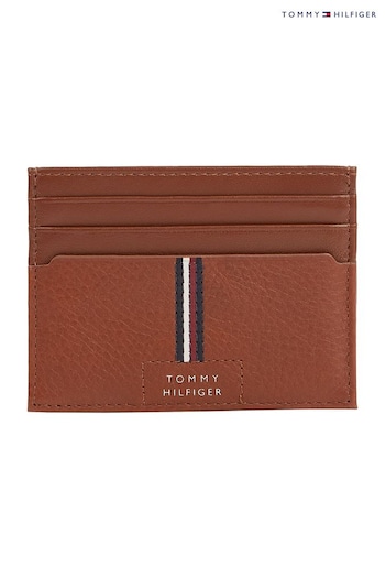 Tommy Hilfiger Premium Leather Brown Card Holder (N24611) | £45