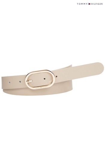 Tommy Hilfiger Cream Chic 2.5 Belt (N24724) | £45