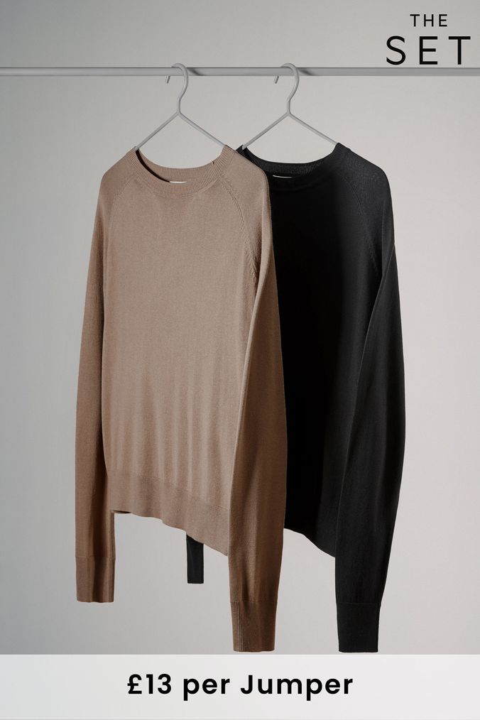 Women s Crew Neck Jumpers Crew Neck Sweaters Next UK