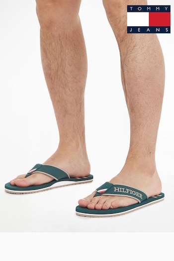 Tommy Hilfiger Blue Sporty Hilfiger Beach Sandals (N24838) | £40
