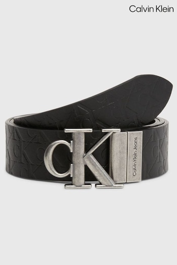 Calvin phone Klein Black Logo Belt (N24861) | £60