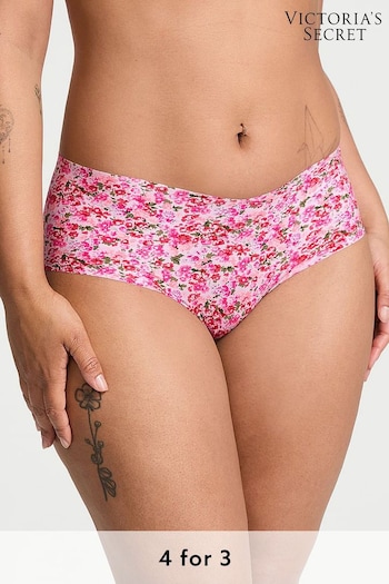 Victoria's Secret Delicate Violet Purple Floral Cheeky Knickers (N25016) | £9