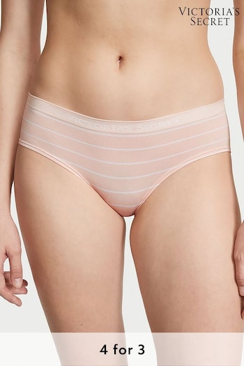 Victoria's Secret Purest Pink Stripe Hipster Knickers (N25098) | £9