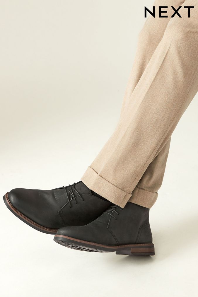 Mens Chukka Boots Suede Leather Chukka Boots Next UK
