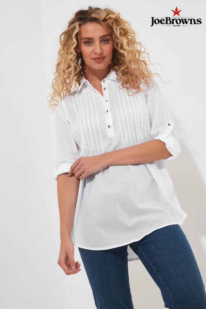 Womens white tunic sweater discount
