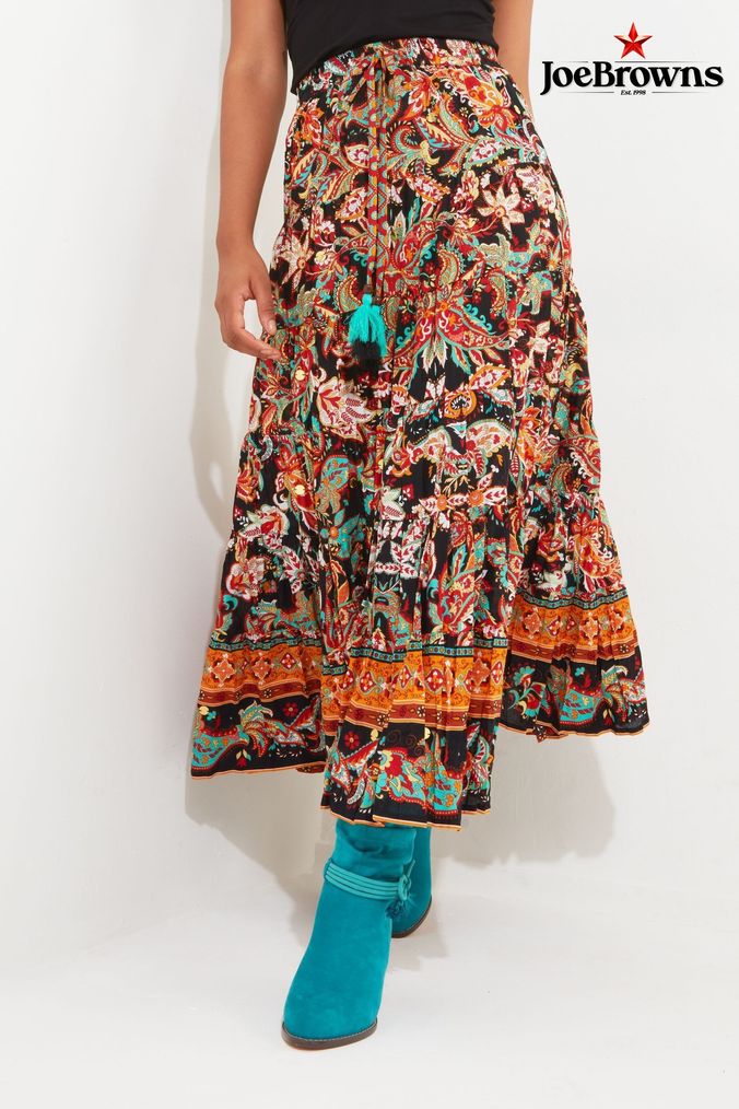Buy Women s Orange Maxi Skirts Online Next UK