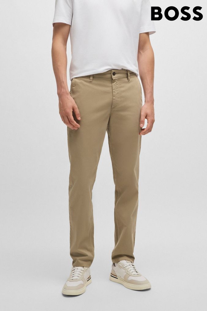 Hugo boss casual store trousers