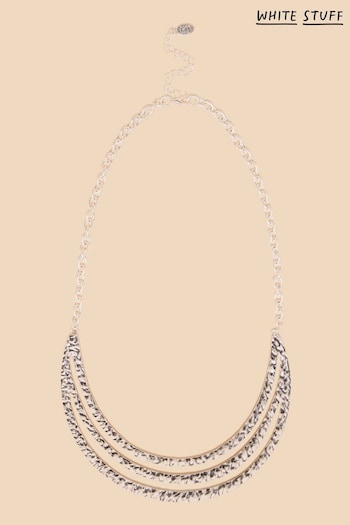 White Stuff Silver Tone Mia Crescent Necklace (N25478) | £22.50