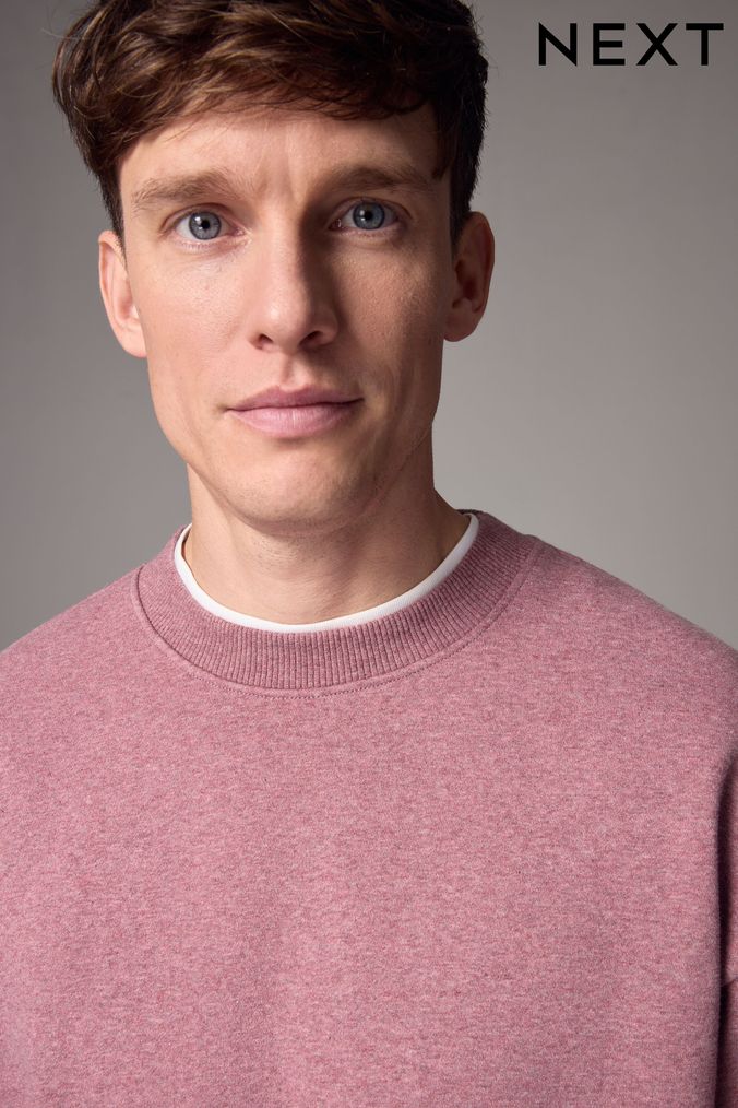Men Pink Sweat Tops Next Official Site