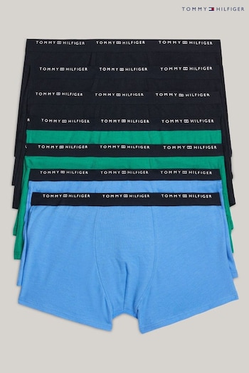 Tommy Hilfiger Blue Trunks 7 Pack (N25691) | £65