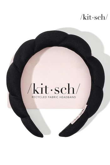 Kitsch Puffy Cloud Fashion Headband - Black (N25804) | £10