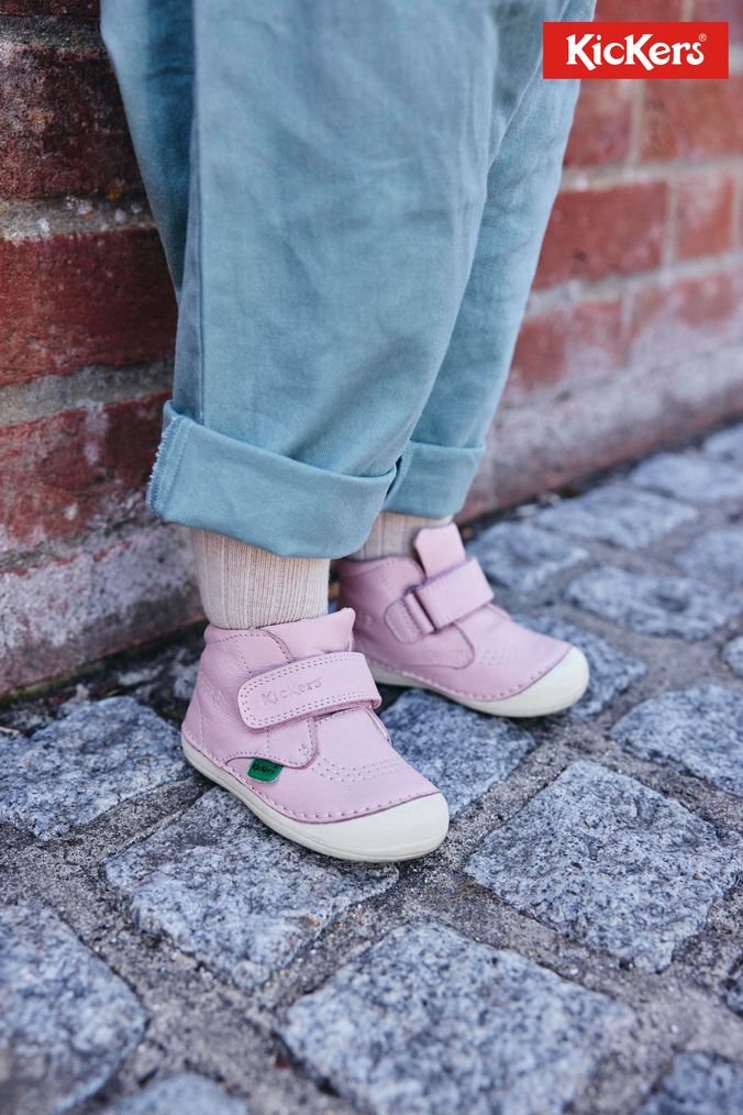 Baby kickers white store