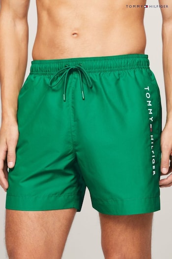 Tommy Hilfiger Medium Logo Drawstring Swim Shorts (N26015) | £55