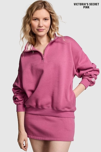 Victoria's Secret PINK Pink Violet Fleece Sweatshirt (N26038) | £49