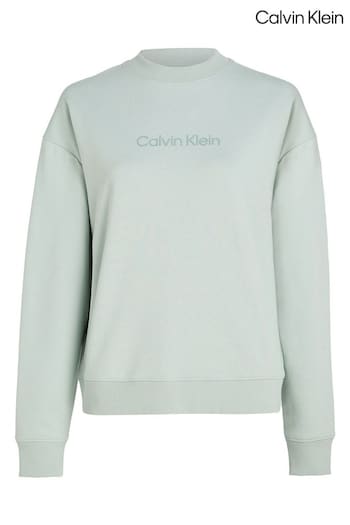 Calvin top Klein Green Logo Sweatshirt (N26336) | £100