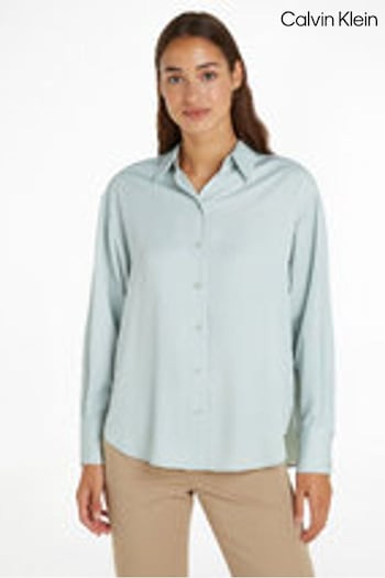 Calvin Klein Grey Relaxed Shirt (N26349) | £130