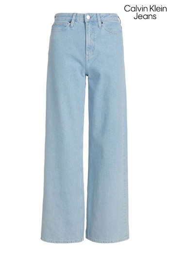Calvin Klein High Rise Relaxed Jeans (N26381) | £160